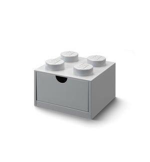 LEGO - 4 KNOBS DESK DRAWER MEDIUM STONE GREY (1) ML
